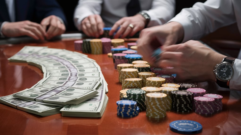 control money while playing fast