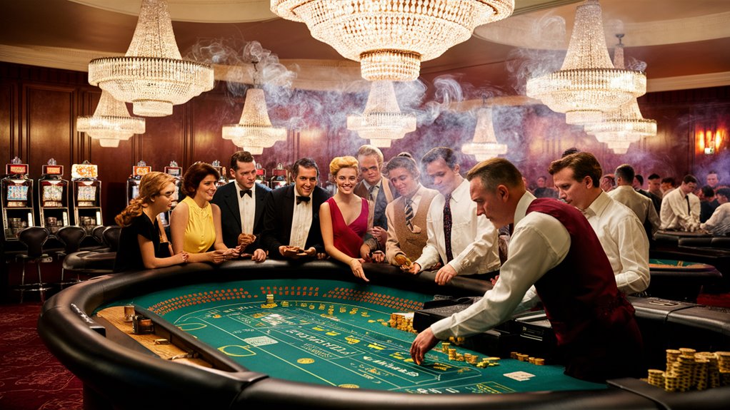 gambling halls gained popularity