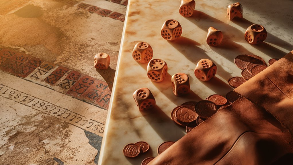 luck played in ancient rome