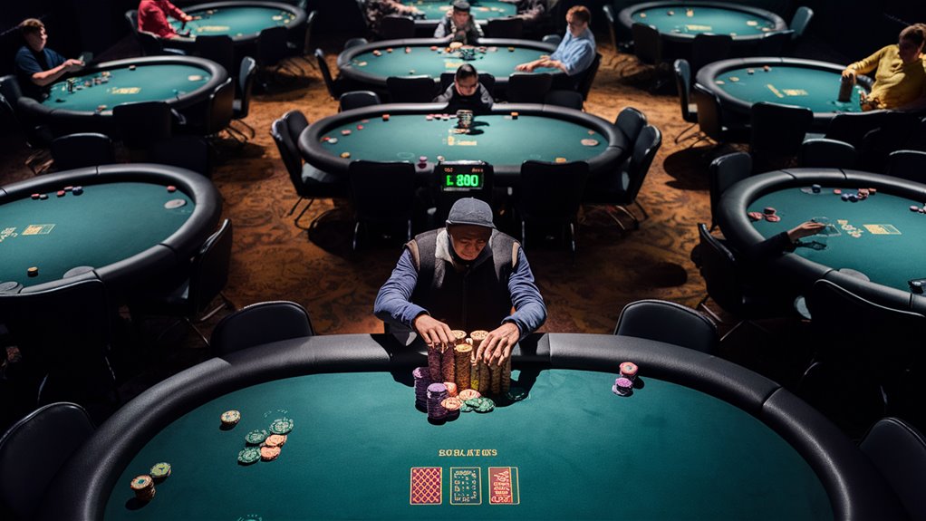 organizing multiple poker tables