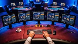playing multiple poker tables