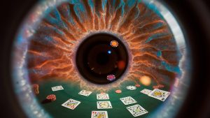 card pattern eye analysis