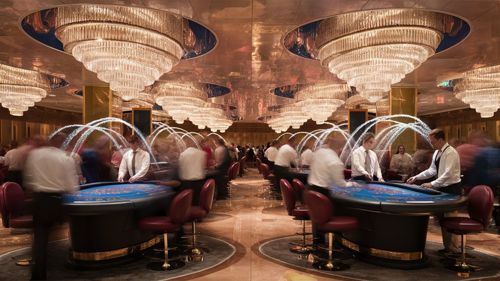 casino floor traffic patterns