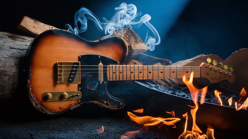 flames inspired by music