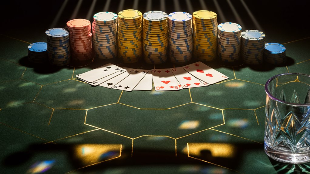 six sided gambling structure system