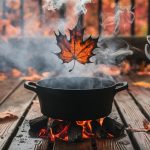 autumnal smoky poker scene