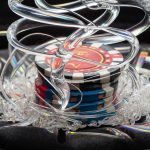 translucent poker scene weaving