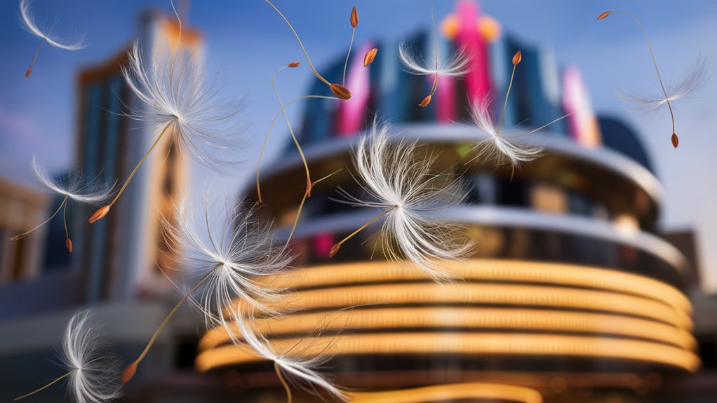 casino with ethereal atmosphere