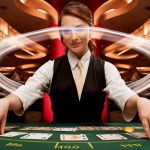 flickering animated card dealer