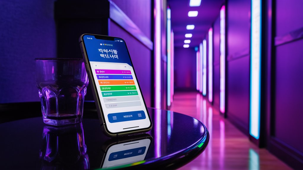 mobile karaoke reservation applications