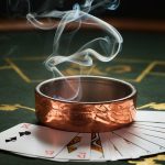 poker following cigarette smoke paths