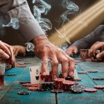 poker gaming wild action