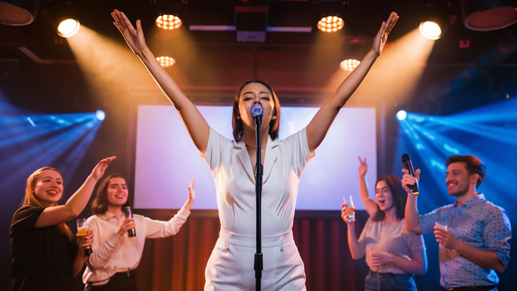 confidently command the stage