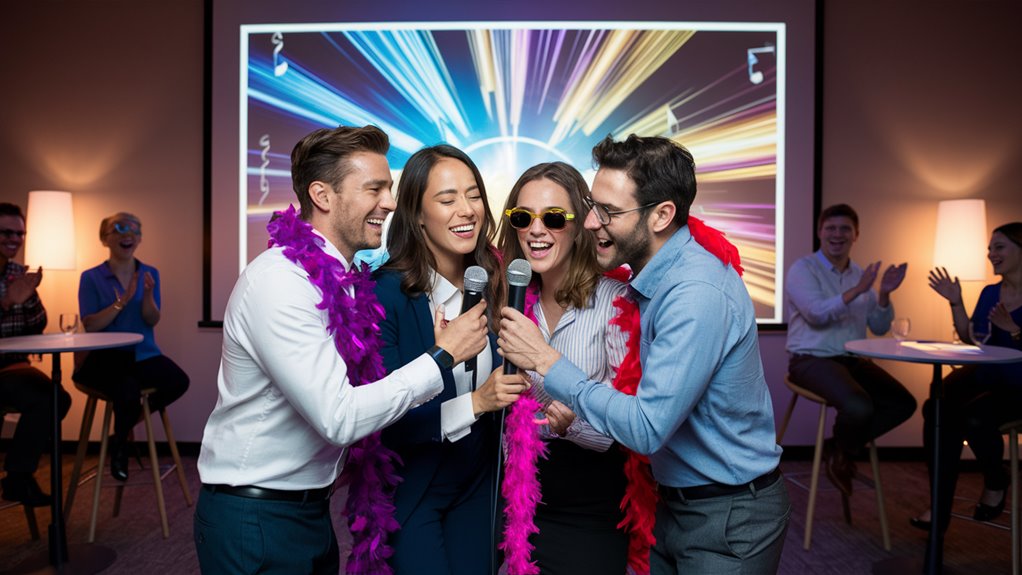 fun group singing activity