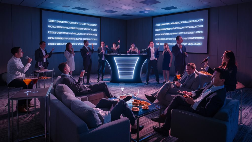 Tips for Making Karaoke Fun for Everyone at Your Corporate Event inclusive office singing entertainment