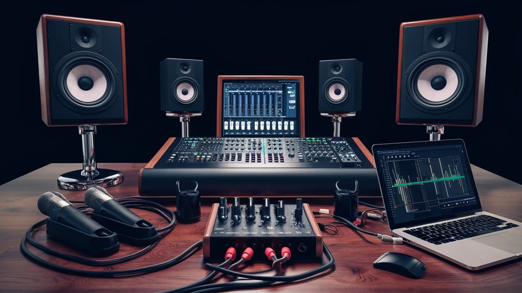 install professional audio system