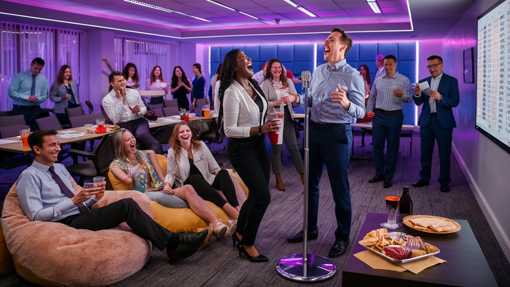 organize inclusive work singing