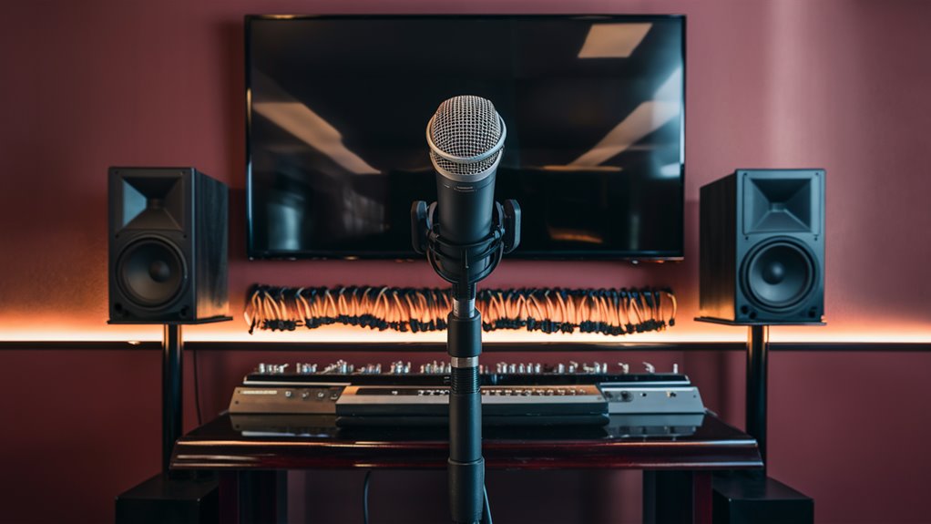 prepare karaoke system installation