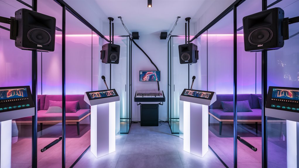 private singing room choices