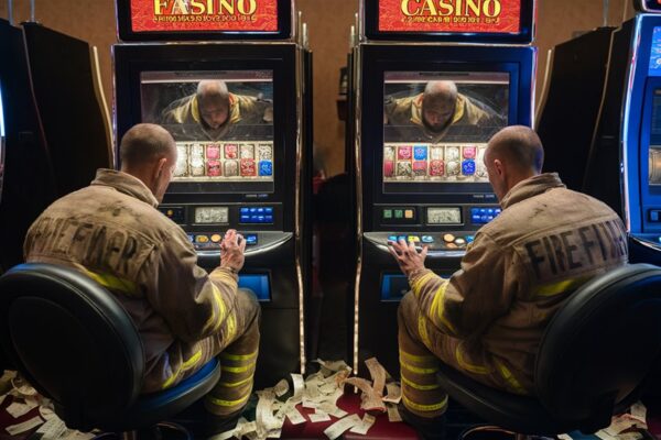 firefighters gamble through ptsd