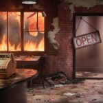 restaurant gambling arson fraud