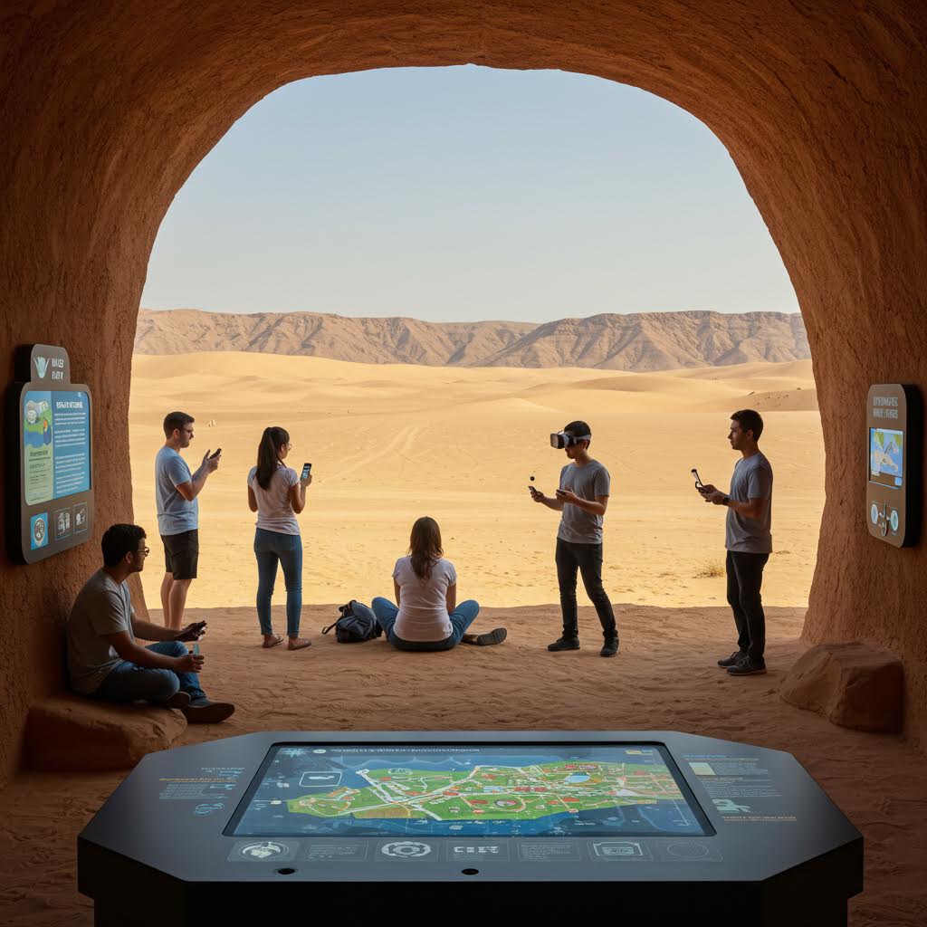 자연의 거대한 공간과 연결된 가상 정보 체계가 새로운 경험 방식을 제시하며 온카스터디를 연상시키는 운영의 흐름