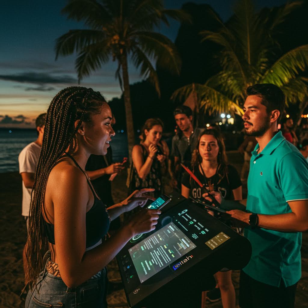 어두운 바다를 배경으로 이어지는 체험 활동은 슬롯생강에서 강조하는 경험 공유와 커뮤니티적 연결성을 반영하는 장면으로 나타난다